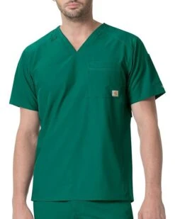 Carhartt Men's Slim Fit V-Neck Scrub Top