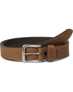 Carhartt Big & Tall Leather Triple Stitch Belt