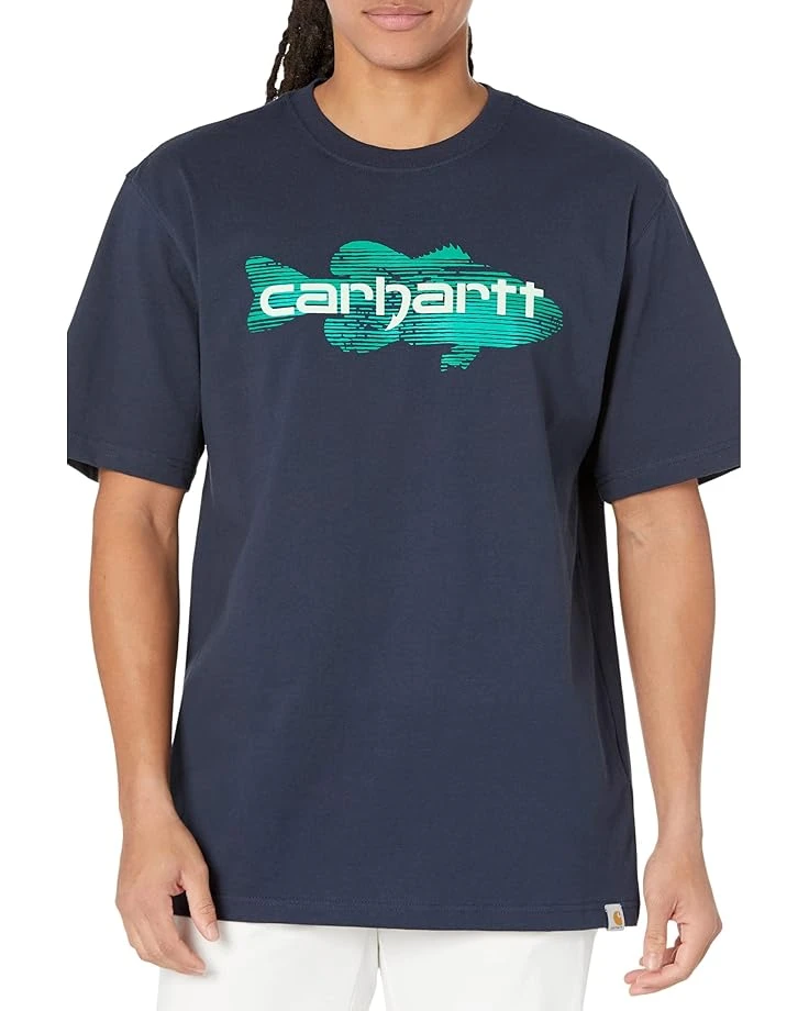 Carhartt Loose Fit Heavyweight Short Sleeve Fish Graphic T-Shirt 3 Carhartt Loose Fit Heavyweight Short Sleeve Fish Graphic T-Shirt