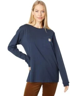 Carhartt WK126 Workwear Pocket Long Sleeve T-Shirt