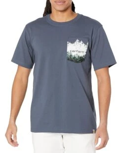 Carhartt Relaxed Fit Heavyweight Short Sleeve Outdoors Graphic T-Shirt