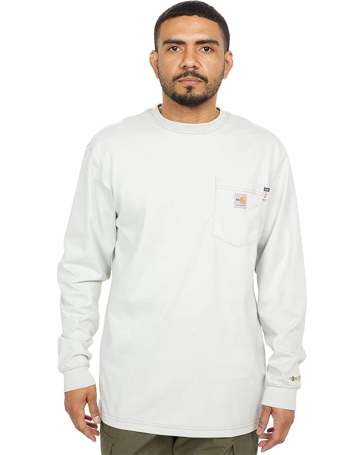 Carhartt Flame-Resistant Force® Cotton Long Sleeve T-Shirt 3 Carhartt Flame-Resistant Force® Cotton Long Sleeve T-Shirt