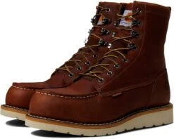 Carhartt Waterproof 8" Moc Steel Toe Wedge Work Boot