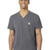 Carhartt Carhartt Medical Men's Modern Fit 5-Pocket V-Neck Scrub Top 1 Carhartt Carhartt Medical Men's Modern Fit 5-Pocket V-Neck Scrub Top -Carhartt 71e2z56drL. AC SR736920