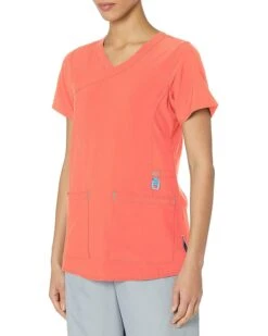 Carhartt Cross-Flex Women's Yneck Scrub Top