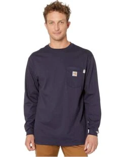 Carhartt Flame-Resistant (FR) Force Cotton Long Sleeve T-Shirt
