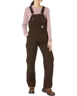 Carhartt Loose Fit Washed Duck Insulated Biberall