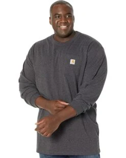 Carhartt Big & Tall Workwear Pocket L/S Tee