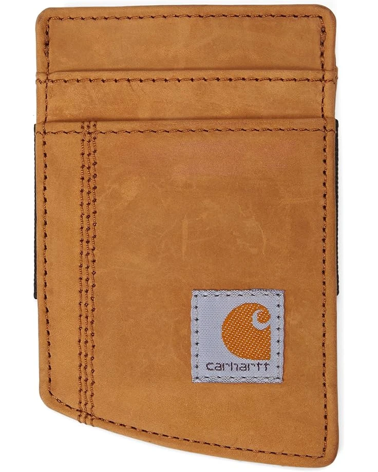 Carhartt Saddle Leather Front Pocket Wallet 3 Carhartt Saddle Leather Front Pocket Wallet