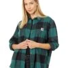 Carhartt Rugged Flex® Loose Fit Midweight Flannel Long Sleeve Plaid Shirt -Carhartt 817KwBFY4L. AC SR736920