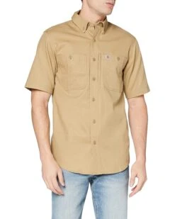 Carhartt Men's Rugged Professional Short Sleeve Work Shirt