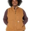 Carhartt Plus Size OV277 Sherpa Lined Mock Neck Vest -Carhartt 81DMw6 nK0L. AC SR736920