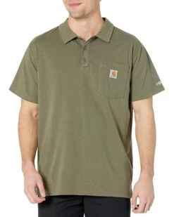 Carhartt Force Cotton Delmont Pocket Polo