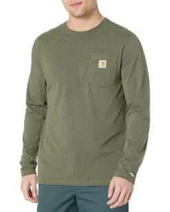 Carhartt Force Relaxed Fit Midweight Long Sleeve Pocket Tee