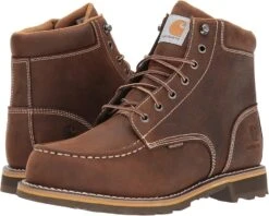 Carhartt 6" Waterproof Non-Safety Moc Toe Lug Boot