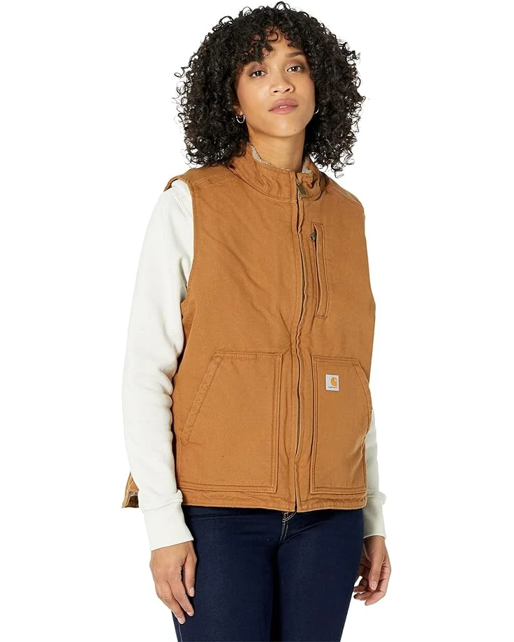 Carhartt OV277 Sherpa Lined Mock Neck Vest 3 Carhartt OV277 Sherpa Lined Mock Neck Vest