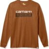 Carhartt Men's Relaxed Fit Heavyweight Long-Sleeve Workwear Graphic T-Shirt -Carhartt 81XI5tWGkL. AC SR736920