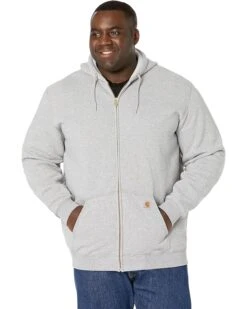 Carhartt Big & Tall Midweight Hooded Zip Front Sweatshirt
