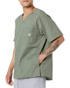 Carhartt Men's Slim Fit 6 Pkt Scrub Top