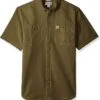 Carhartt Men's Big And Tall Big & Tall Rugged Flex Rigby Short Sleeve Work Shirt -Carhartt 81prQpGsRNL. AC SR736920