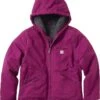 Carhartt Girls' Sherpa Lined Jacket Coat -Carhartt 81tGROrNo8L. AC SR736920