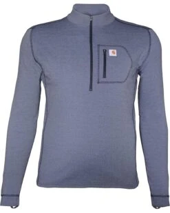 Carhartt Men's Force Tech Quarter-Zip Thermal Base Layer Long Sleeve Shirt