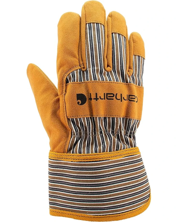 Carhartt Men's Suede Work Glove With Safety Cuff 3 Carhartt Men's Suede Work Glove With Safety Cuff