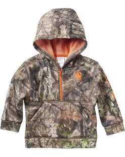 Carhartt Baby Boys Hooded Half Zip Sweatshirt