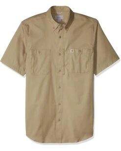 Carhartt Men's Big & Tall Rugged Professional Short Sleeve Work Shirt